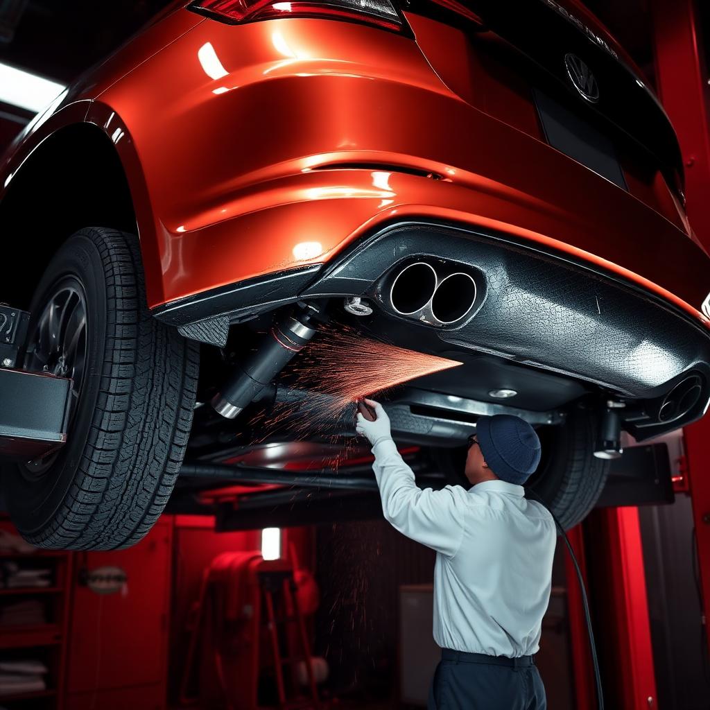 Anti-Rust Underbody Coating result at PROPEEK, Lasjan, Srinagar